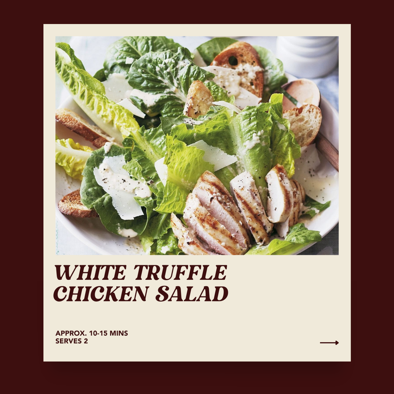 White Truffle Chicken Salad