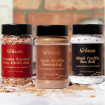 Smoked Chilli & Truffle Salt Trio